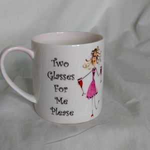 Rose of England bone china mug